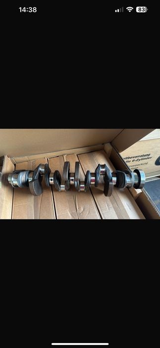Коленвал bmw n54b30 . N52b30 n55b30 n52b25 b46 b48 Новый оригинал.