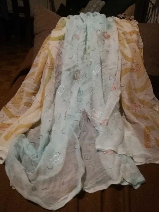 Duży elegancki szal