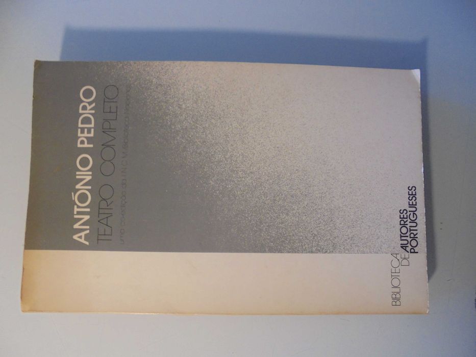 Pedro (António);Teatro Completo