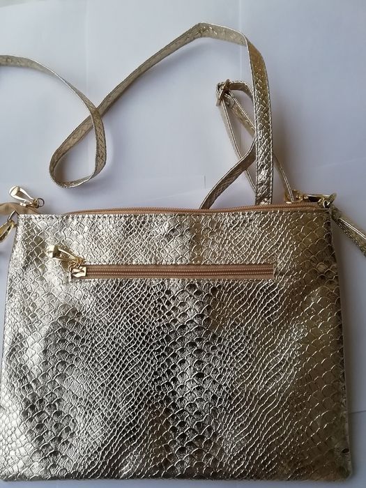 Женская золотая сумочка