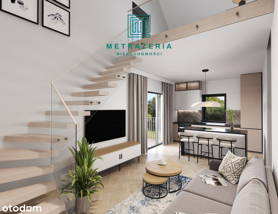 Nowe mieszkanie w spokojnej okolicy w Iławie, dwupoziomowe