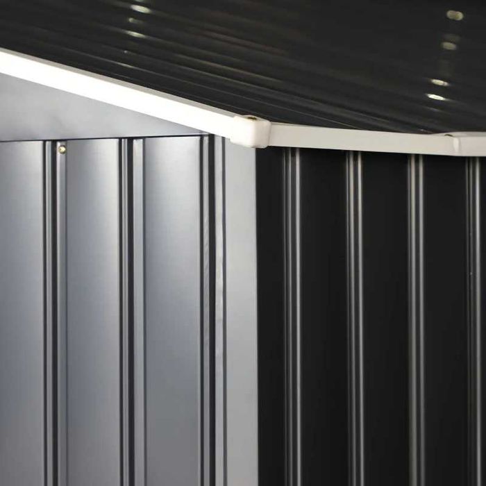 Abrigo de jardim em aço galvanizado — 340x382x200 cm