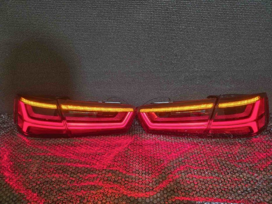 Audi A6 C7 ФОНАРІ рестайл • Європа • динамічні повороти • LED матриця