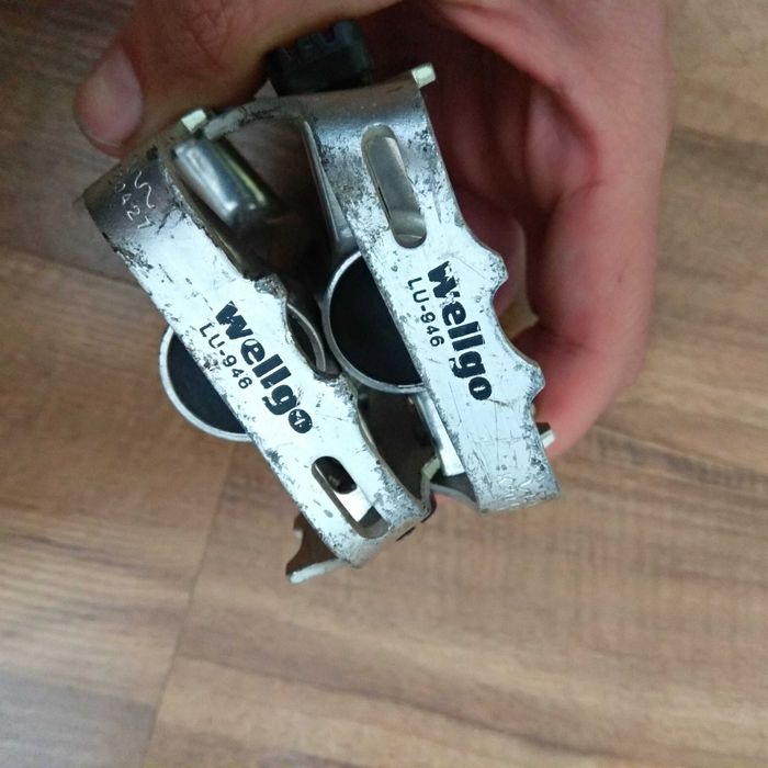 Pedały rowerowe Wellgo LU-964 aluminiowe mocne i lekkie