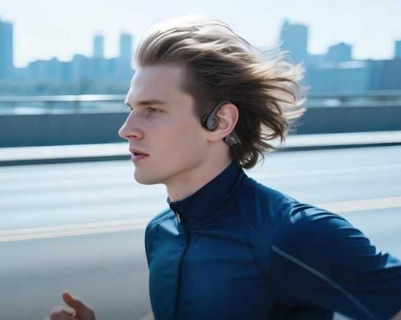Słuchawki Bezprzewodowe Przewodnictwem Kostnym Bluetooth 5.4 Open Ear