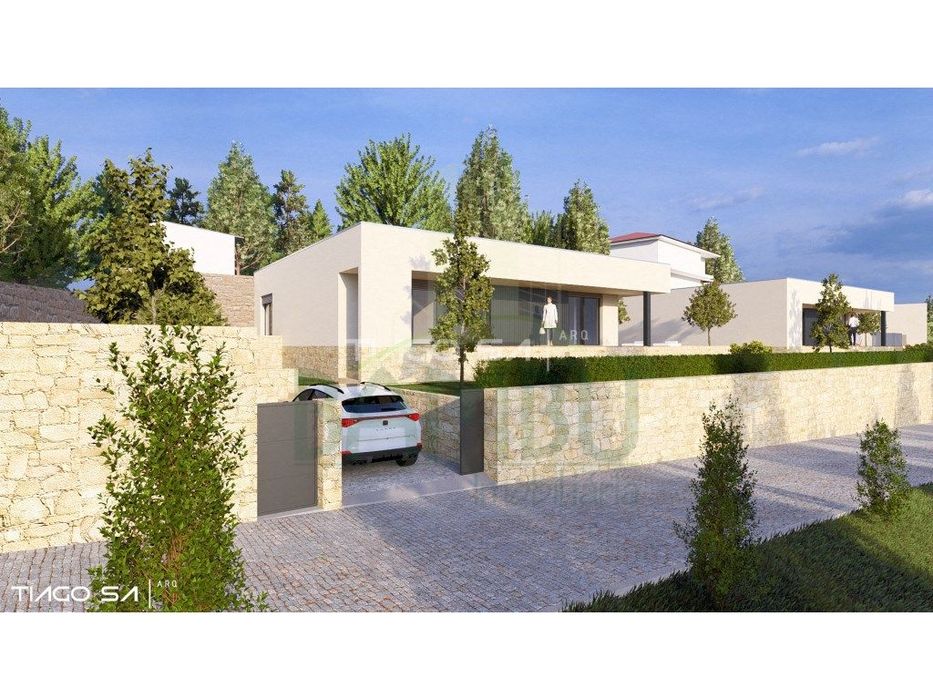 Venade: Moradia Térrea T3 com piscina, em construção