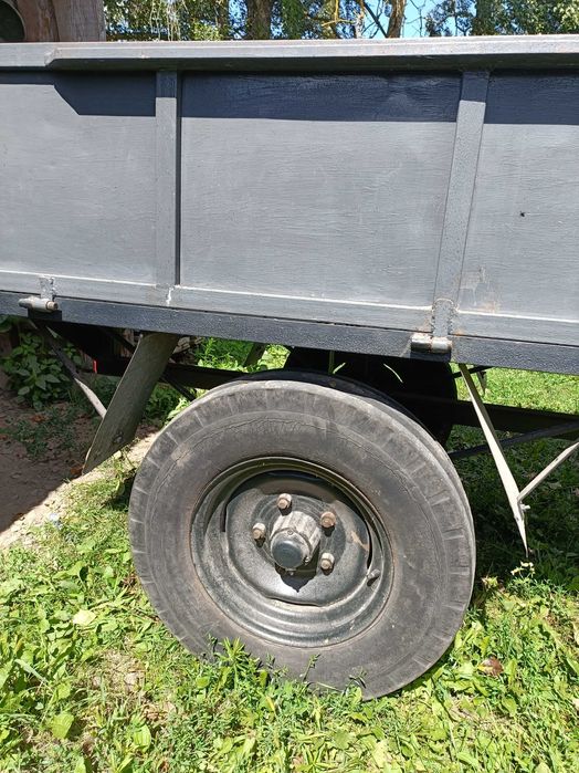 Причеп до мінітрактора одновісний
