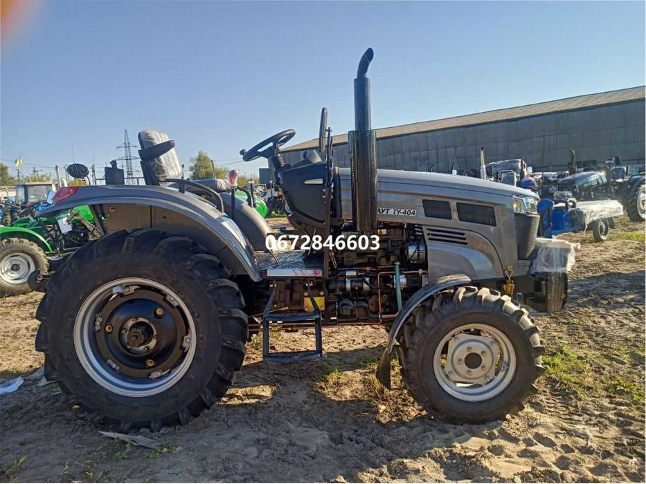 Мінітрактор СКАУТ TY-404 доставка під двір Реверс біля керма примусова