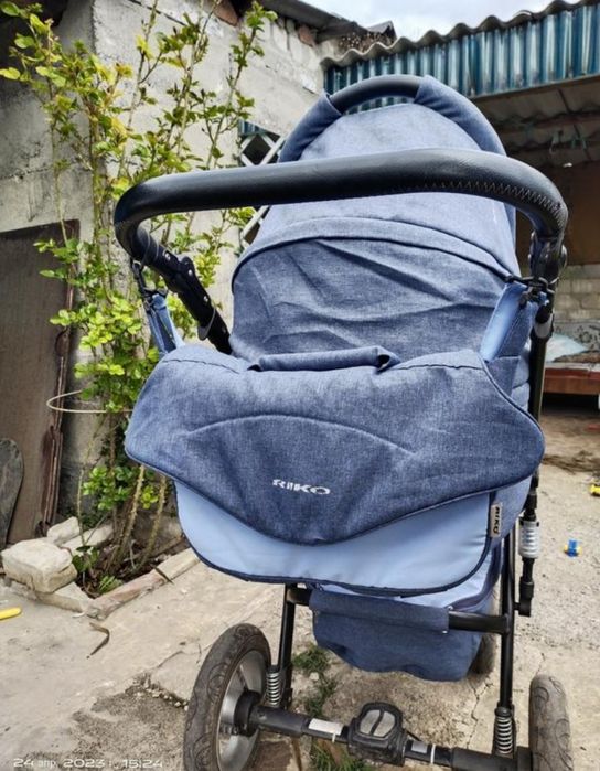 Коляска 2в1 для хлопчика