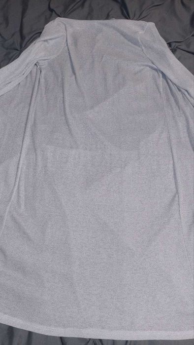 Блестящий винтажный кардиган цвет серебра от Primark