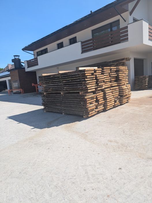 Tarcica dębowa 50mm sucha po suszarni próżniowej 8% wilgotność, foszty