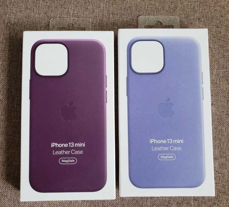 Оригінальний чохол для iPhone 13 Pro Max Leather with MagSafe Wisteria