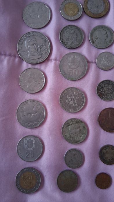Varias moedas portuguesas