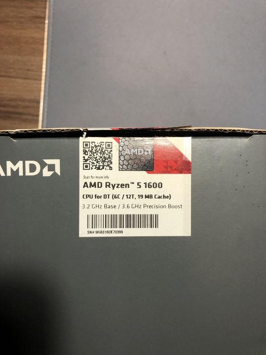 AMD Ryzen 5 1600