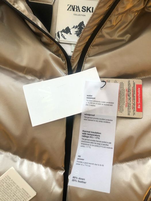 Kurtka narciarska puchowa zara ski