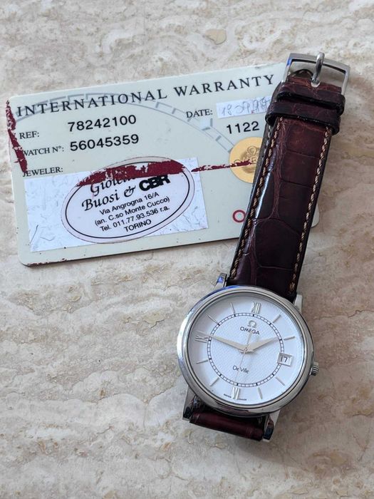 Relógio Omega De Ville