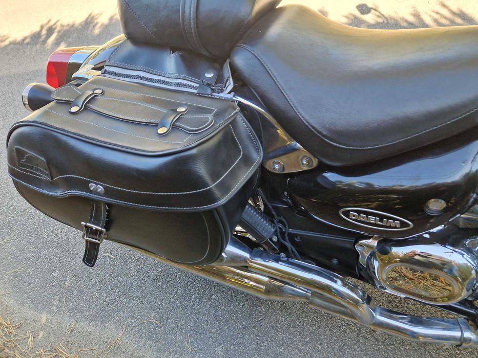 Daelim VL 125 cm3 2006r kufry niski przebieg V126 wl intruder