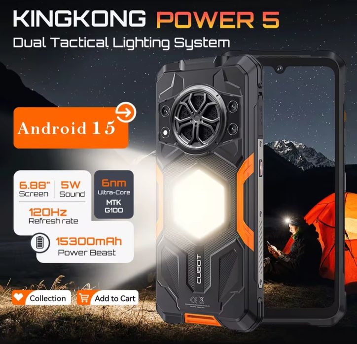 Cubot King Kong Power 5_6/128 GB