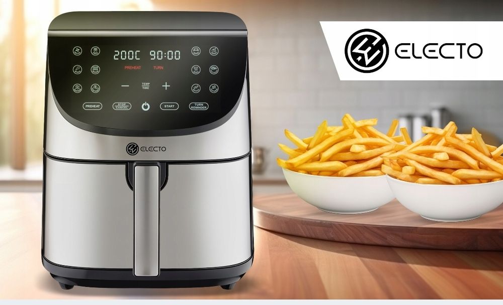 Frytkownica beztłuszczowa electo 1800W, xl
