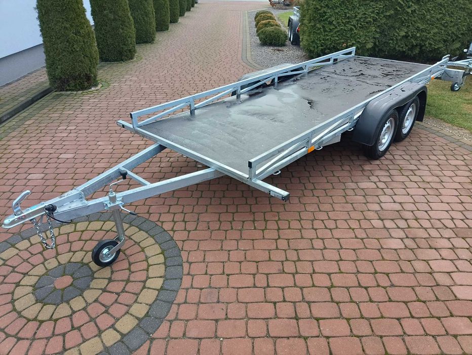 Przyczepa - Platforma - Producent - 4,5m x 1,5m, 2osie, NOWA