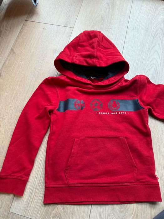 Bluza z kapturem Okaidi rozmiar 110 bawełna