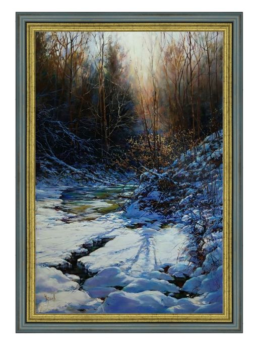 Картина "Сніги шепочуть про весну" худ. Іван Чернов