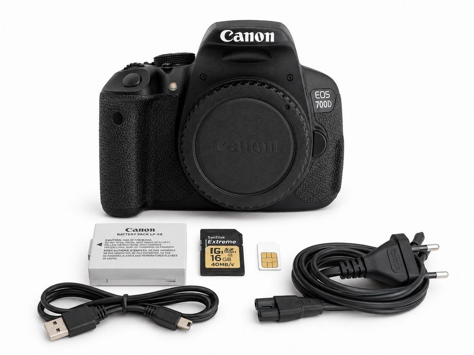 Canon EOS 700D – Excelente Estado
