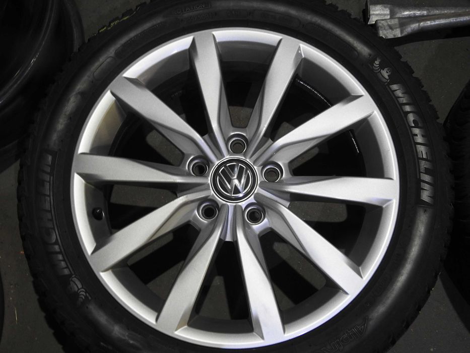 4×Alufelgi VW OE 17'' 6J 5x112 ET48 19rok 5G0 Super STAN