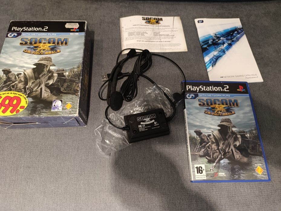 Socom U.S. Navy Seals PS2 Big Box