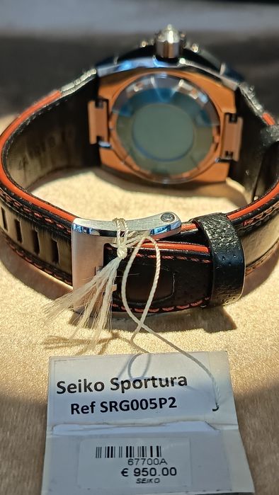 *NOS* Relógio Seiko Sportura KINETIC SRG005P2 (44 mm)