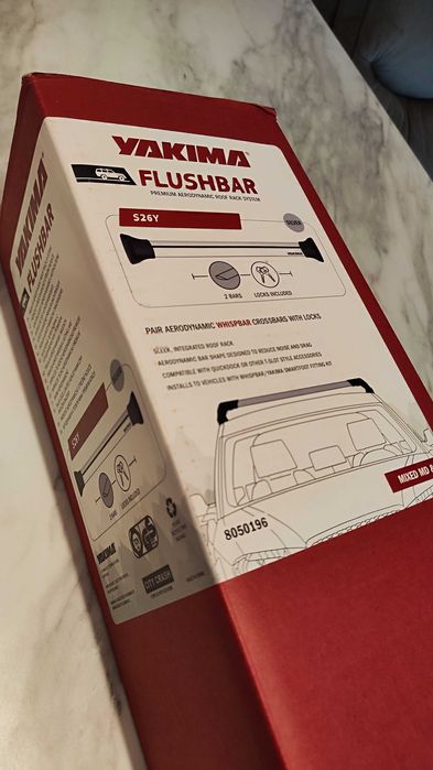 Belki dachawe Yakima FlushBar do Mazdy 3 BM hatchback