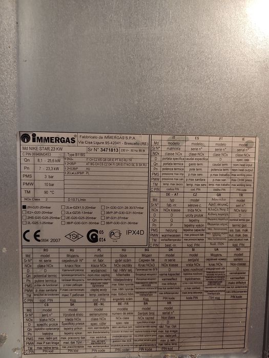Газовый котел Имергаз 23 кВ
