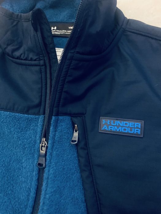 Under Armour polar bluza jak kurtka YMD 9/12 lat dziecięca. Jak nowa