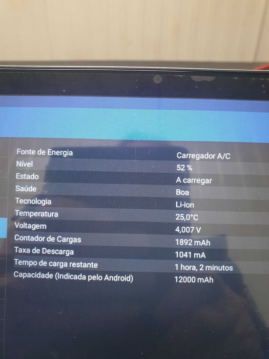 TABLET 10,5"     16GB RAM  1TB disco armazenagem 2k imagem uhd como novo