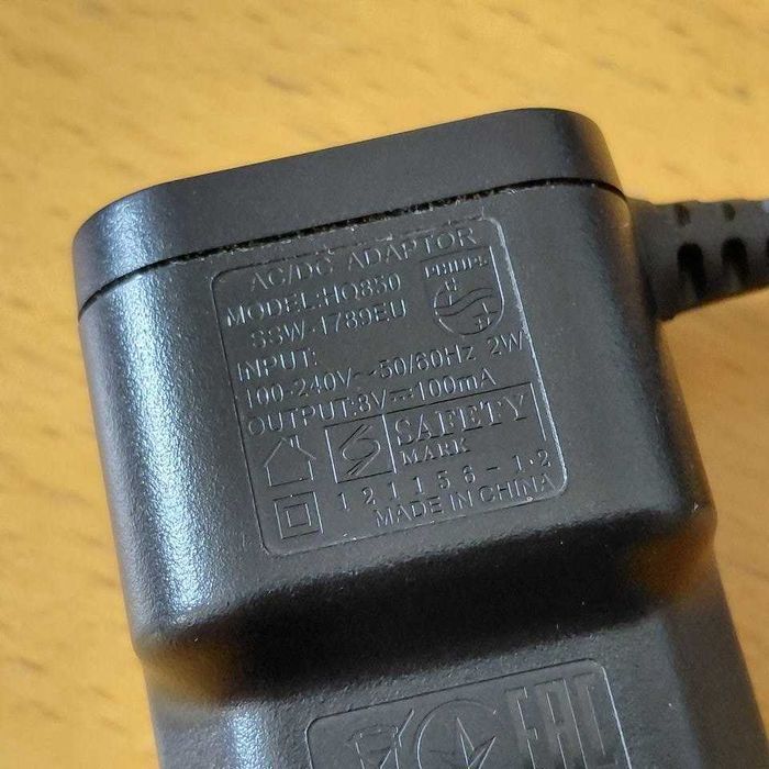 Блок живлення для тримера Philips HQ850 (8v 100mA)