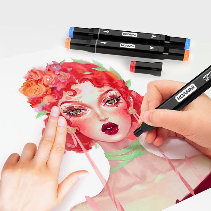 Markery Alkoholowe DWUSTRONNE 80 SZT + ETUI GRATIS!
