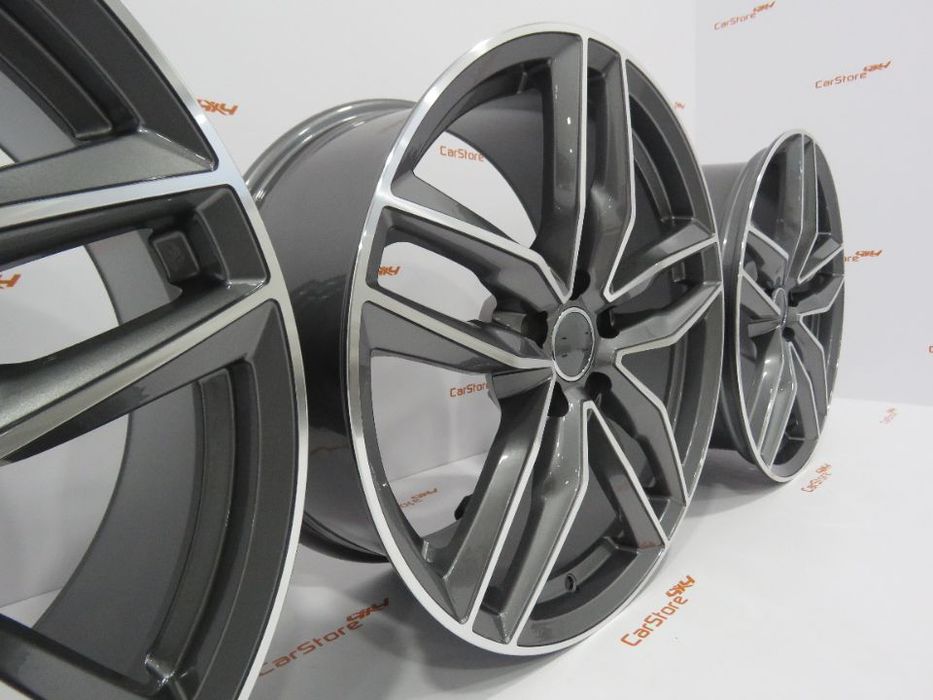 Jantes look Audi RS6 20 x 9 et37 5x112 Gunmetal