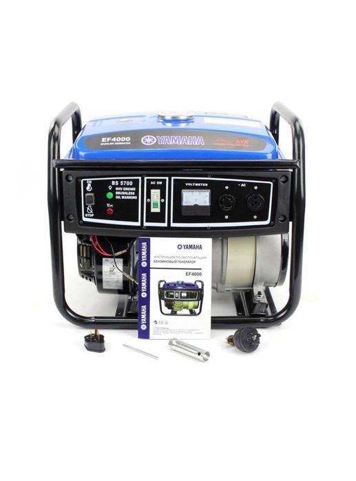 Бензиновий генератор Yamaha EF4000 (4 КВТ) Бензин 4-тактний