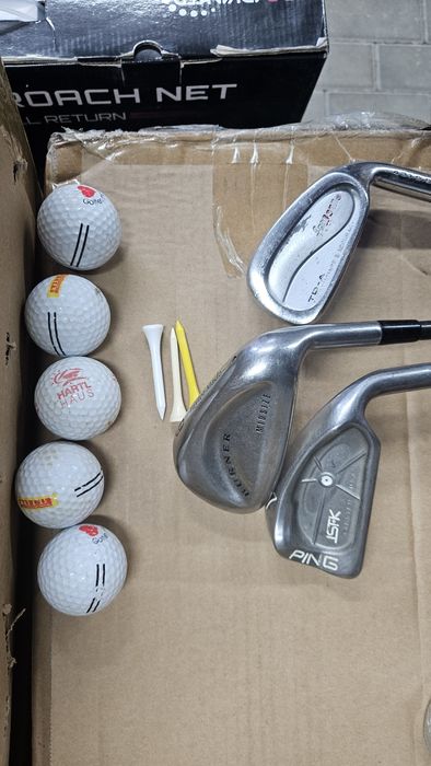 3 kije golfowe Wyprzedaz dla poczatkujacego  Hit! + Gratis!
