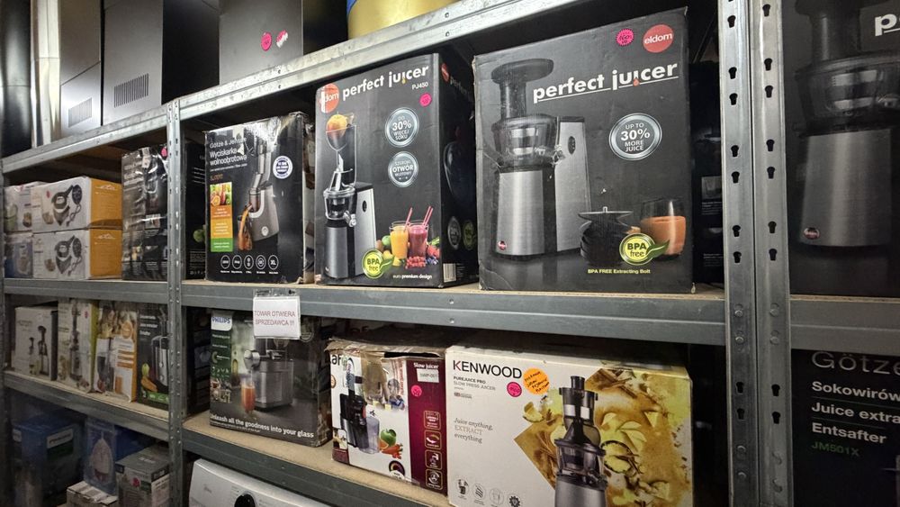 OUTLET Janki, ul. Wspólna 6 Sokowirówki w Super Cenach!