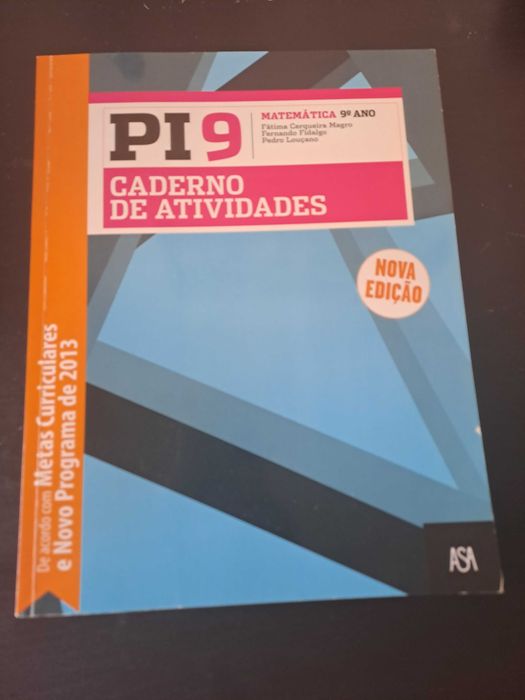 Caderno de atividades matemática do 9 ano