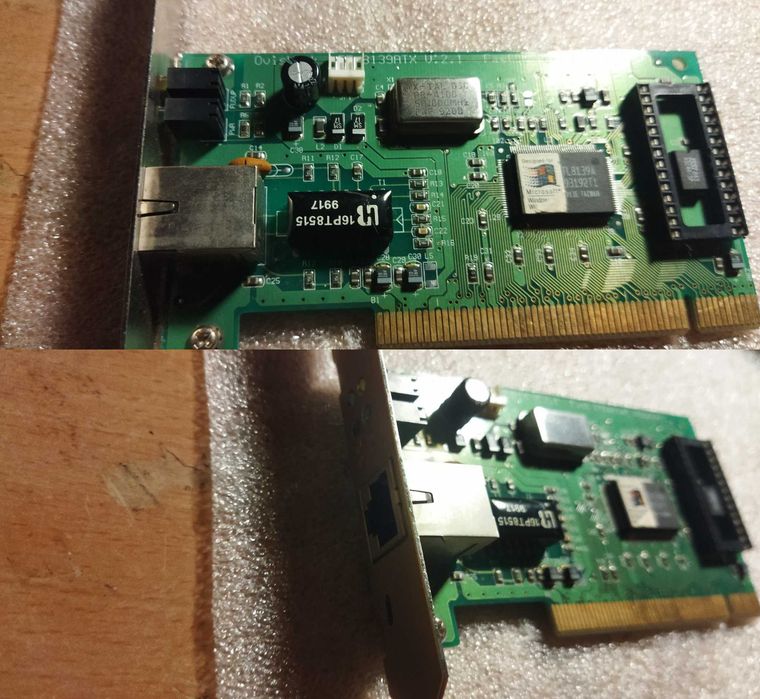 Several old PC boards, network modem graphics TV etc64551067252483121