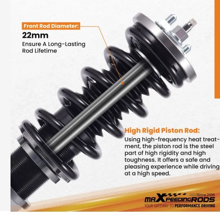 Coilovers Honda Civic / CRX 88-00 EE/EF/EG/EJ/EK/MB