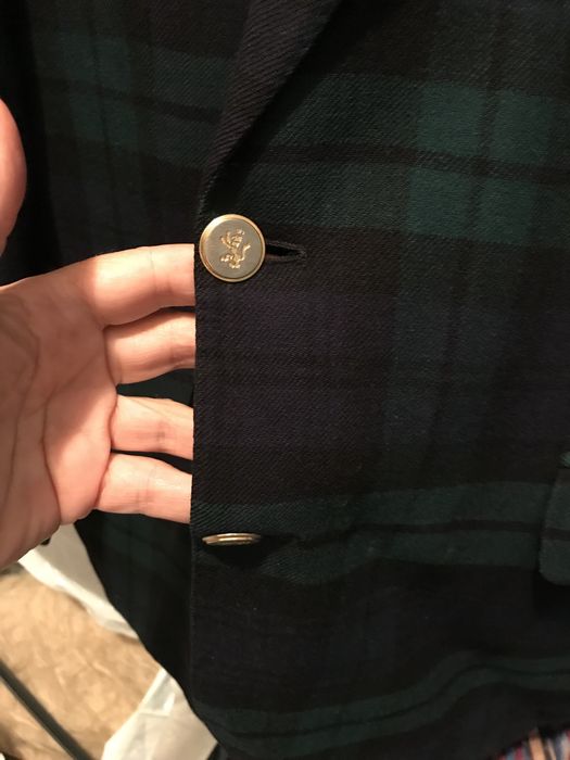 Casaco/Blazer Lã - 52 verde made in england/portes incluidos