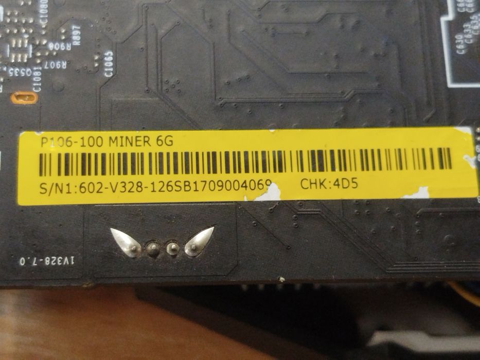 P106-100 6 gb (gtx 1060 miner version)