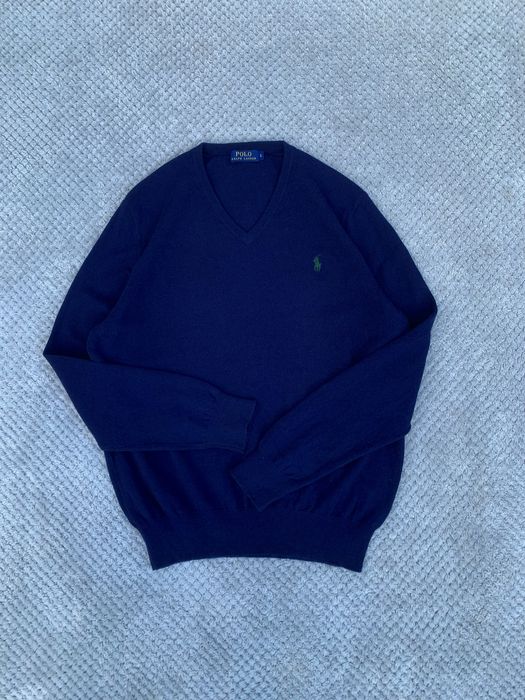 Polo Ralph Lauren Pullover 100% Wool (Merino) Size:L Светр кофта