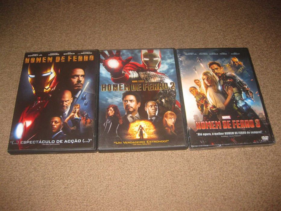 Complete DVD Collection "Iron Man" Starring Robert Downey Jr.64739145032067120