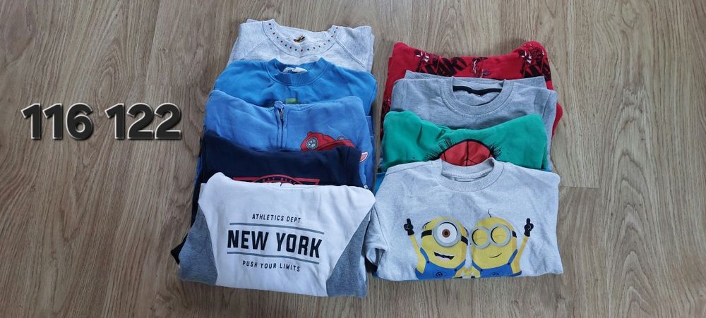 Bluzy dla chłopca 116 122