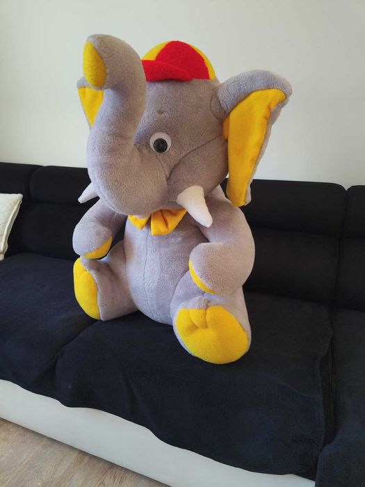 Pluszowy Słoń, duża maskotka.