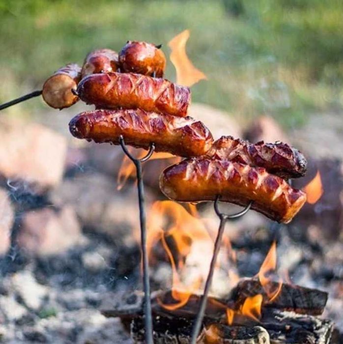 SOLIDNY trójnóg Grill elementy do budowy grilla ruszt palenisko